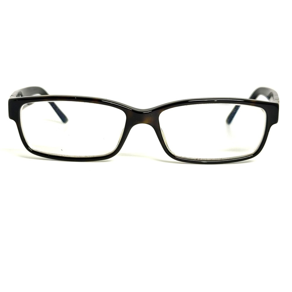 Gucci GG 1651 TRD 135 Dark Tortoise Rectangular Eyeglasses Made in Italy 23829